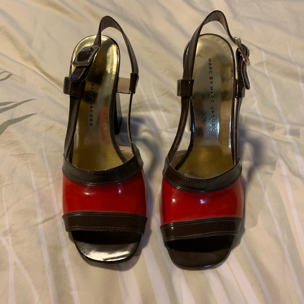 Brand new Marc by Marc Jacobs Color block heels